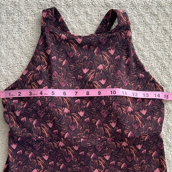 Patagonia Magnolia Spring A-Line Floral Dress Brown/Pink Small Outdoors Travel - Picture 14 of 14